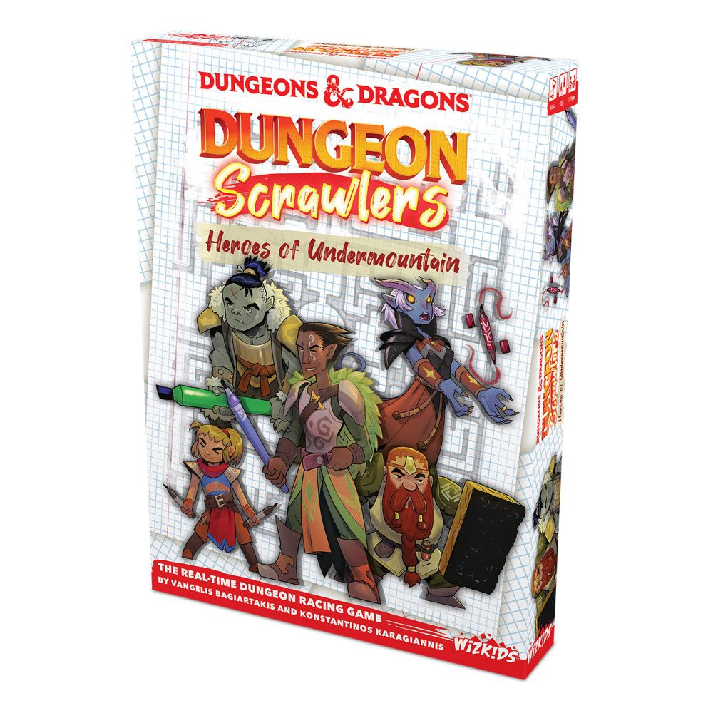 D&D Dungeon Scrawlers: Heroes of Undermountain Brettspiel *Englische Version*