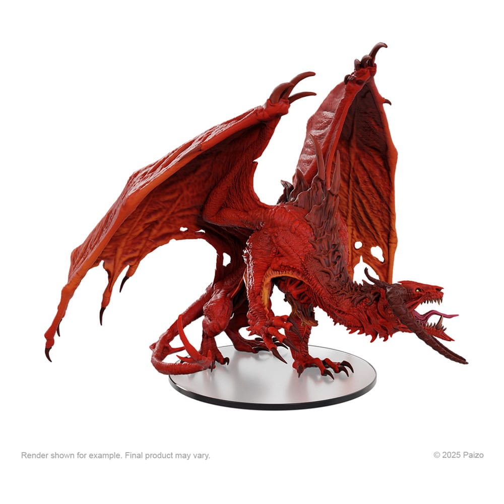 Pathfinder Battles Boxed prepainted Miniatures Diabolic Dragon 18 cm