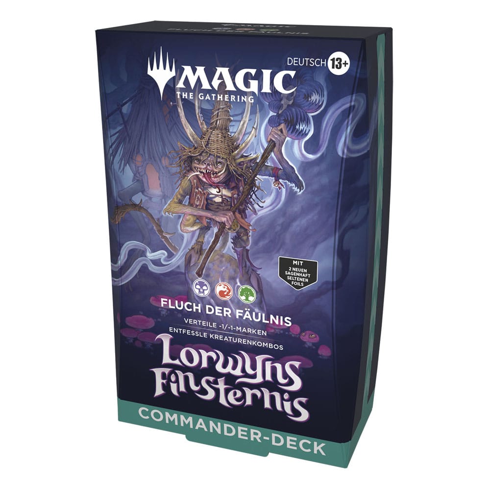 Magic the Gathering Lorwyns Finsternis Commander Decks Display (4) german