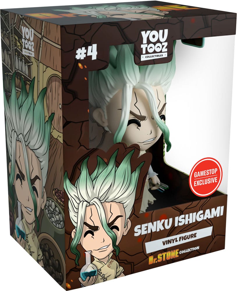 DR. Stein-Vinylfigur Senku Ishigami 12 cm