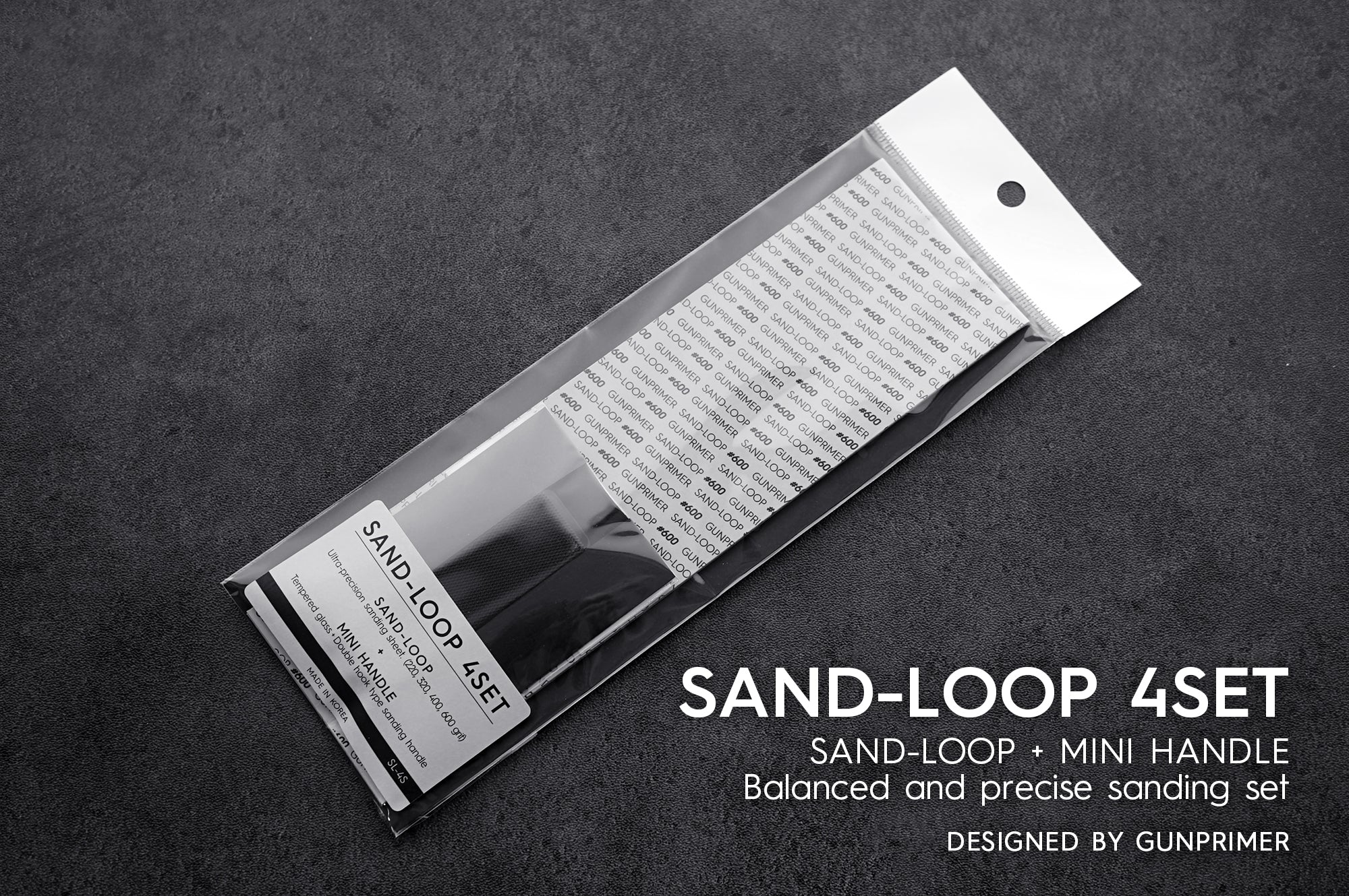 Gunprimer Sand-Loop-Set mit Mini-Griff
