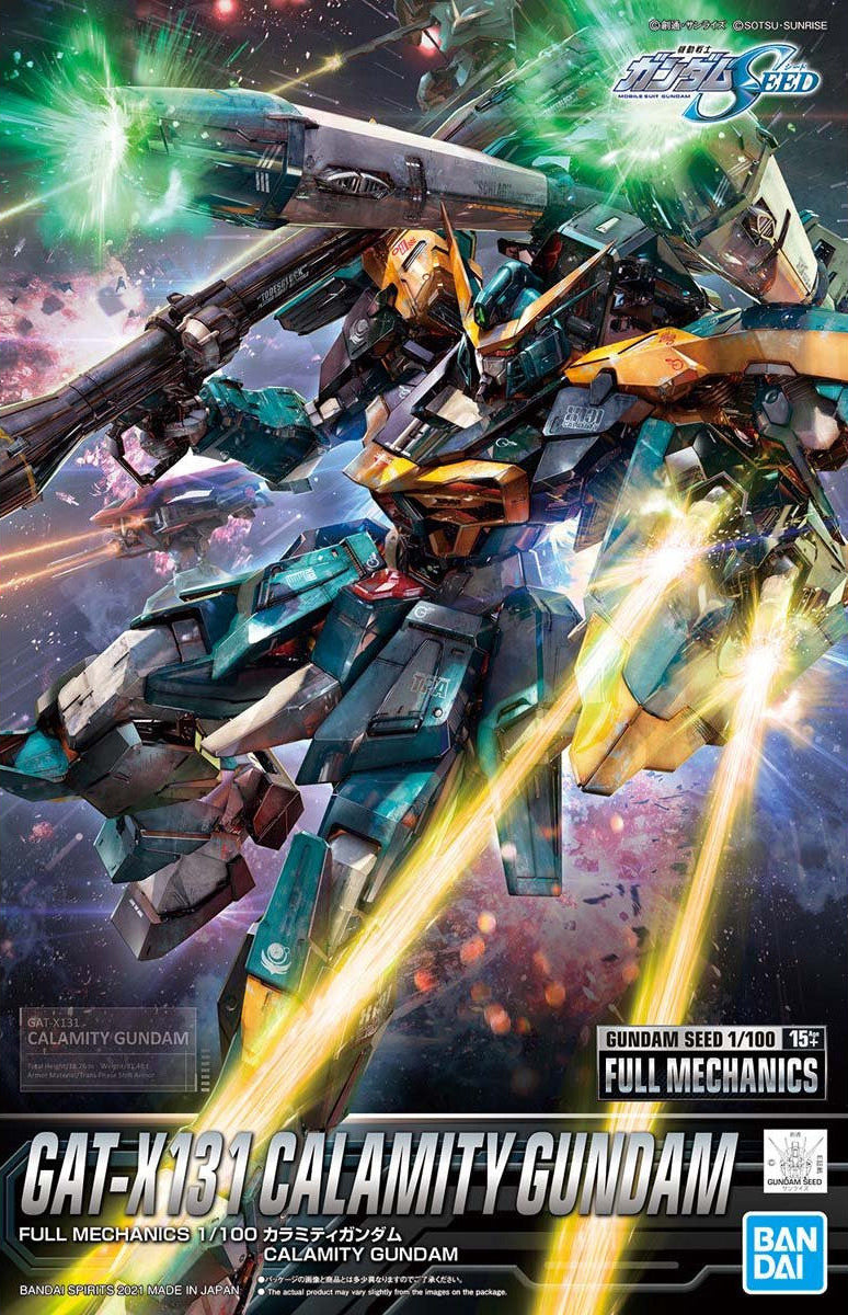 Vollständige Mechanik GATX-131 Calamity Gundam 1/100