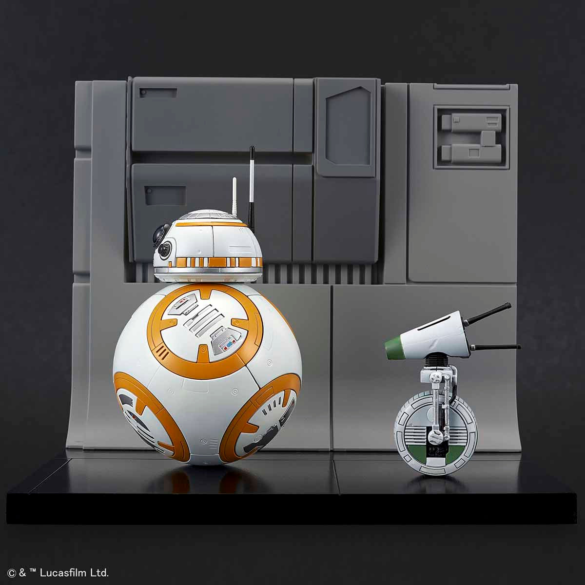1/12 BB-8 & DO Diorama Set