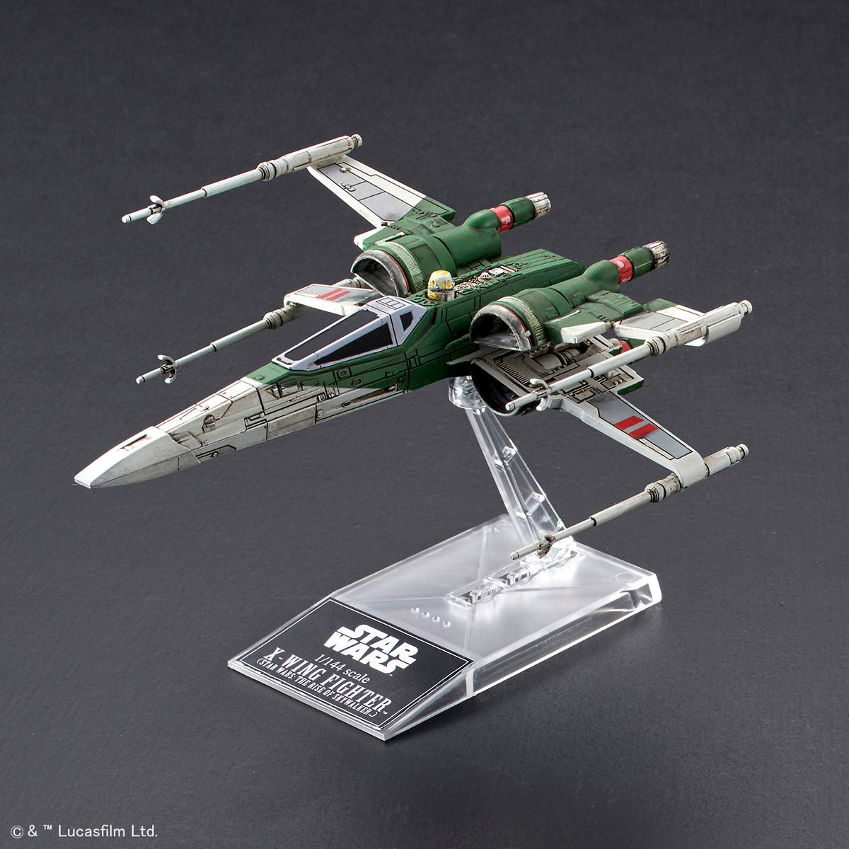 1/144 X-Wing Fighter Poes X-Wing Fighter & X-Wing Fighter (Star Wars: The Dawn of Skywalker)
