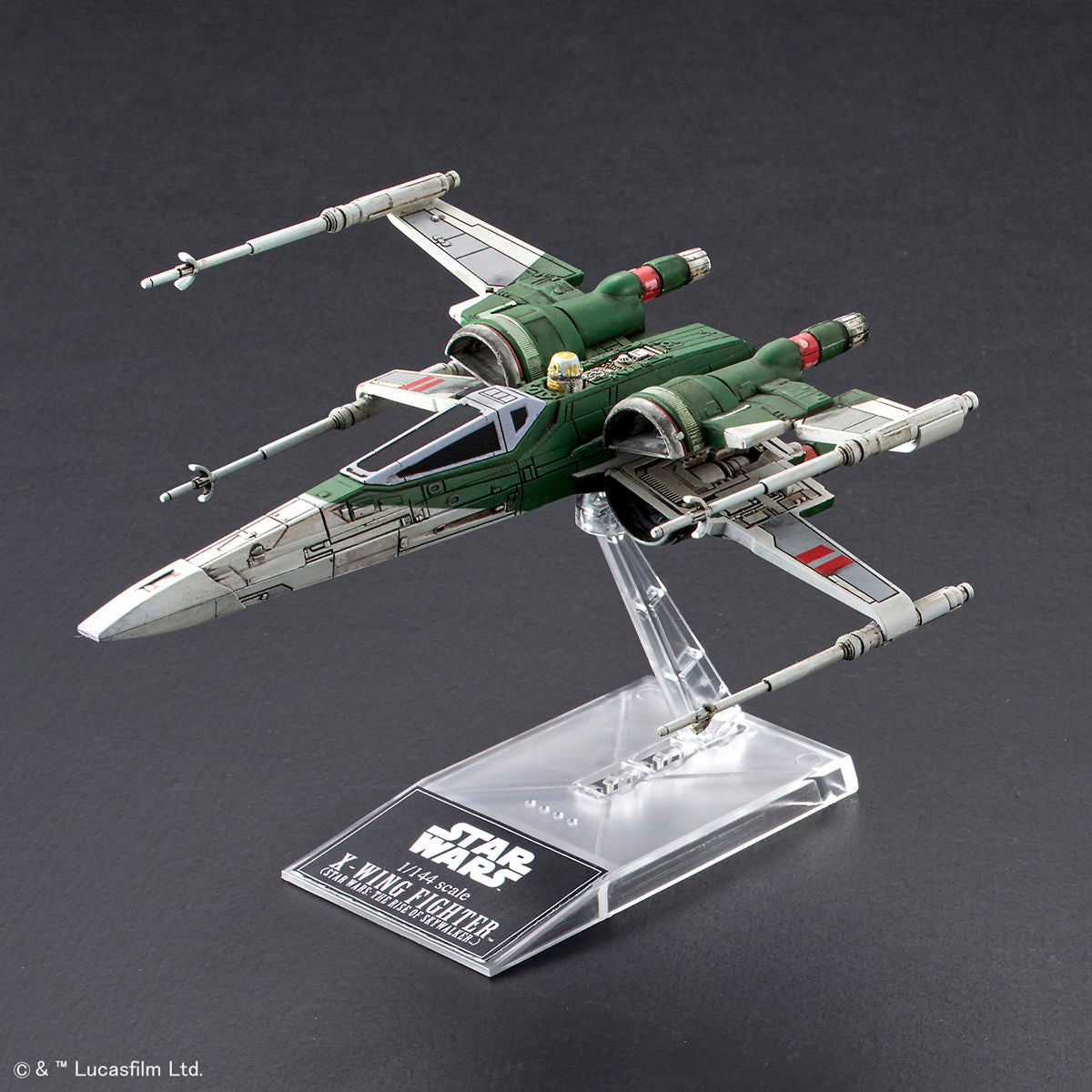 1/144 X-Wing Fighter Poes X-Wing Fighter & X-Wing Fighter (Star Wars: The Dawn of Skywalker)