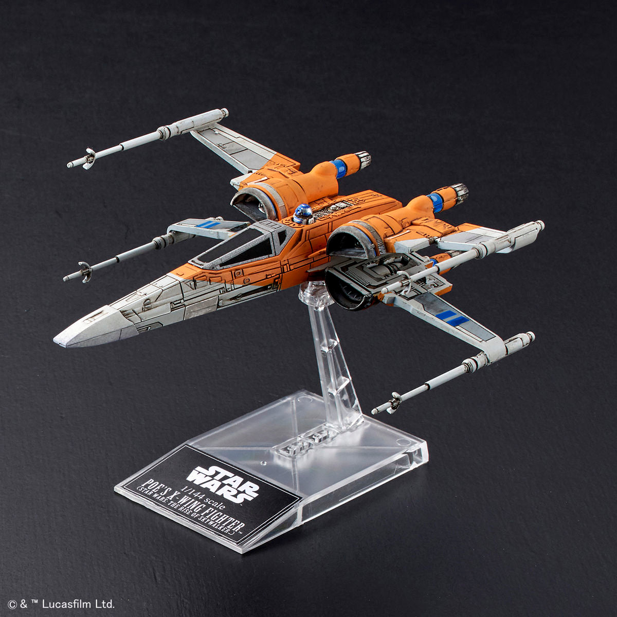 1/144 X-Wing Fighter Poes X-Wing Fighter & X-Wing Fighter (Star Wars: The Dawn of Skywalker)
