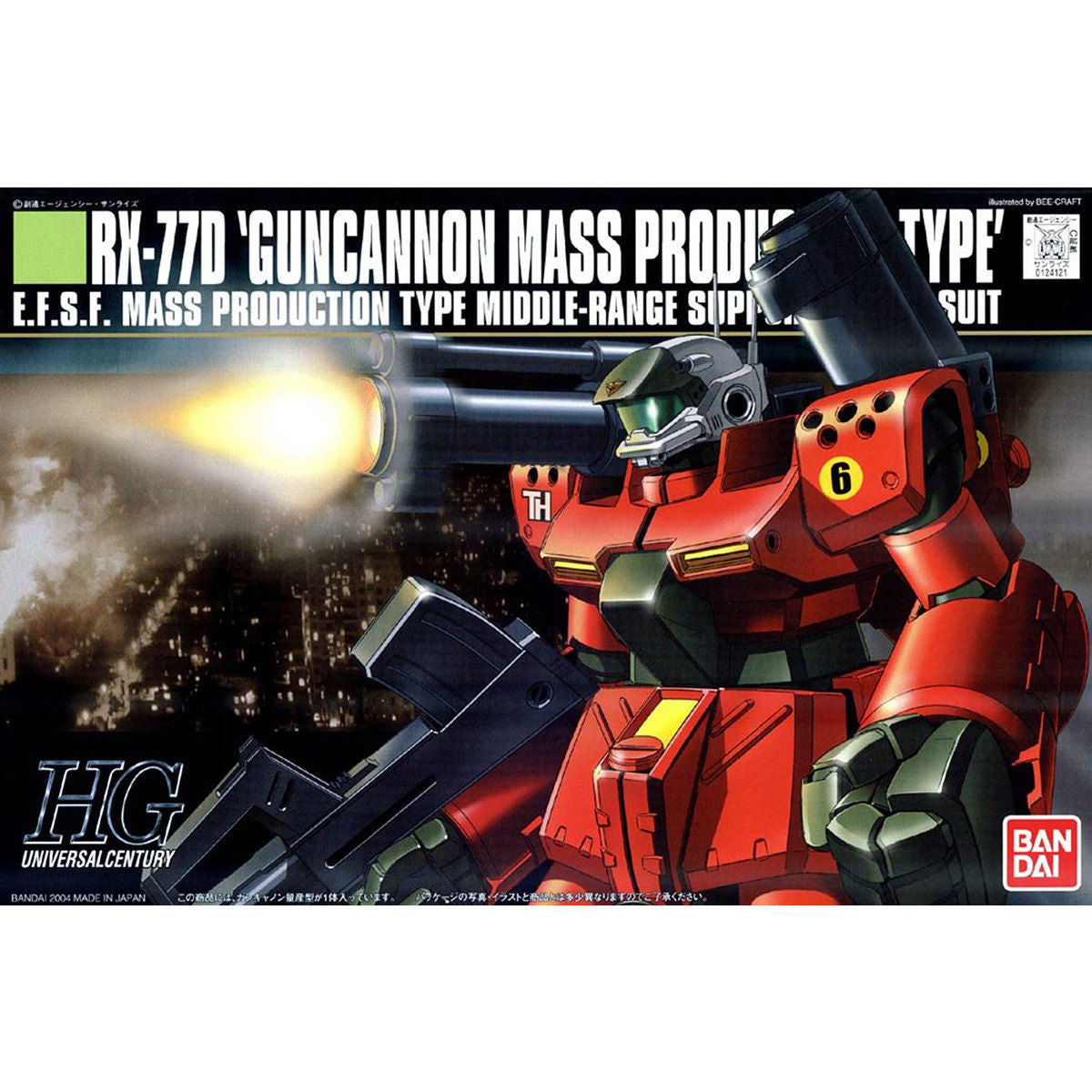 HG Guncannon Massenproduktion Typ 1/144