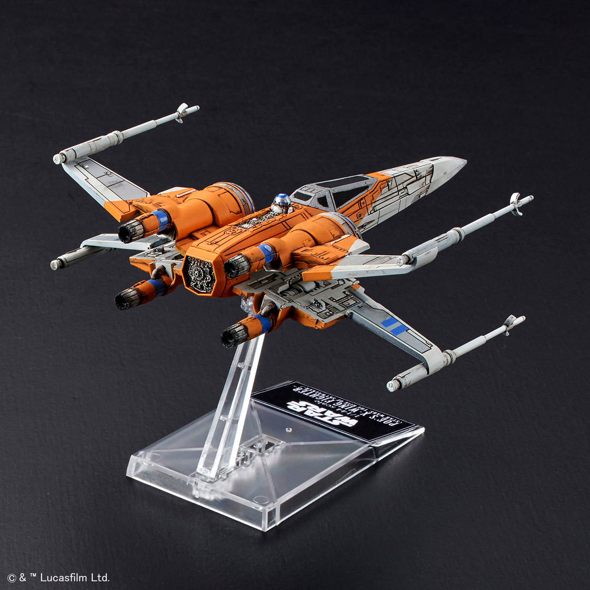 1/144 X-Wing Fighter Poes X-Wing Fighter & X-Wing Fighter (Star Wars: The Dawn of Skywalker)