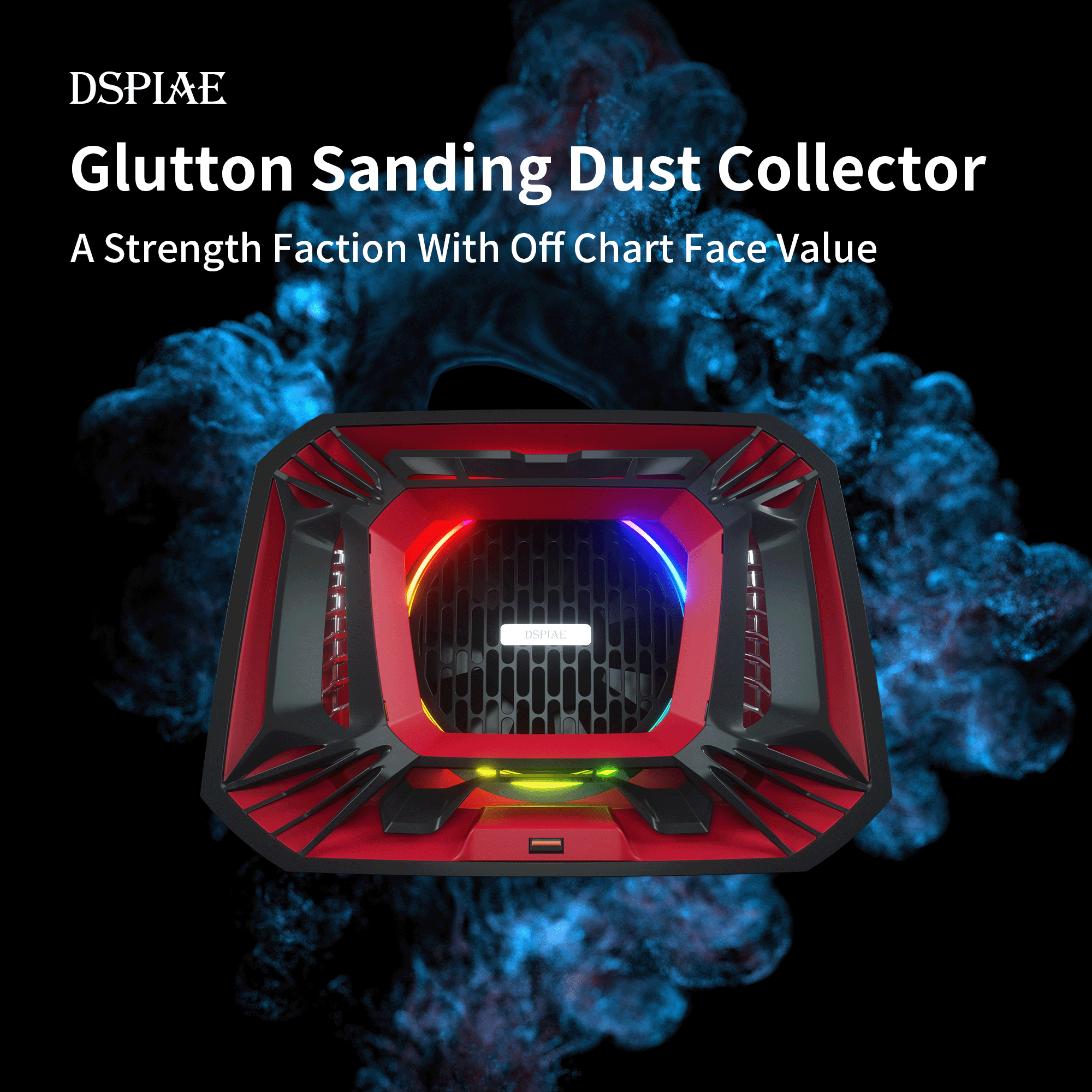 DSPIAE T1 Glutton Schleifstaubsammler
