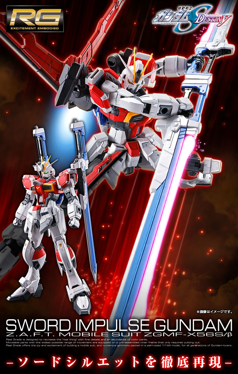 RG Sword Impulse Gundam – P-Bandai 1/144