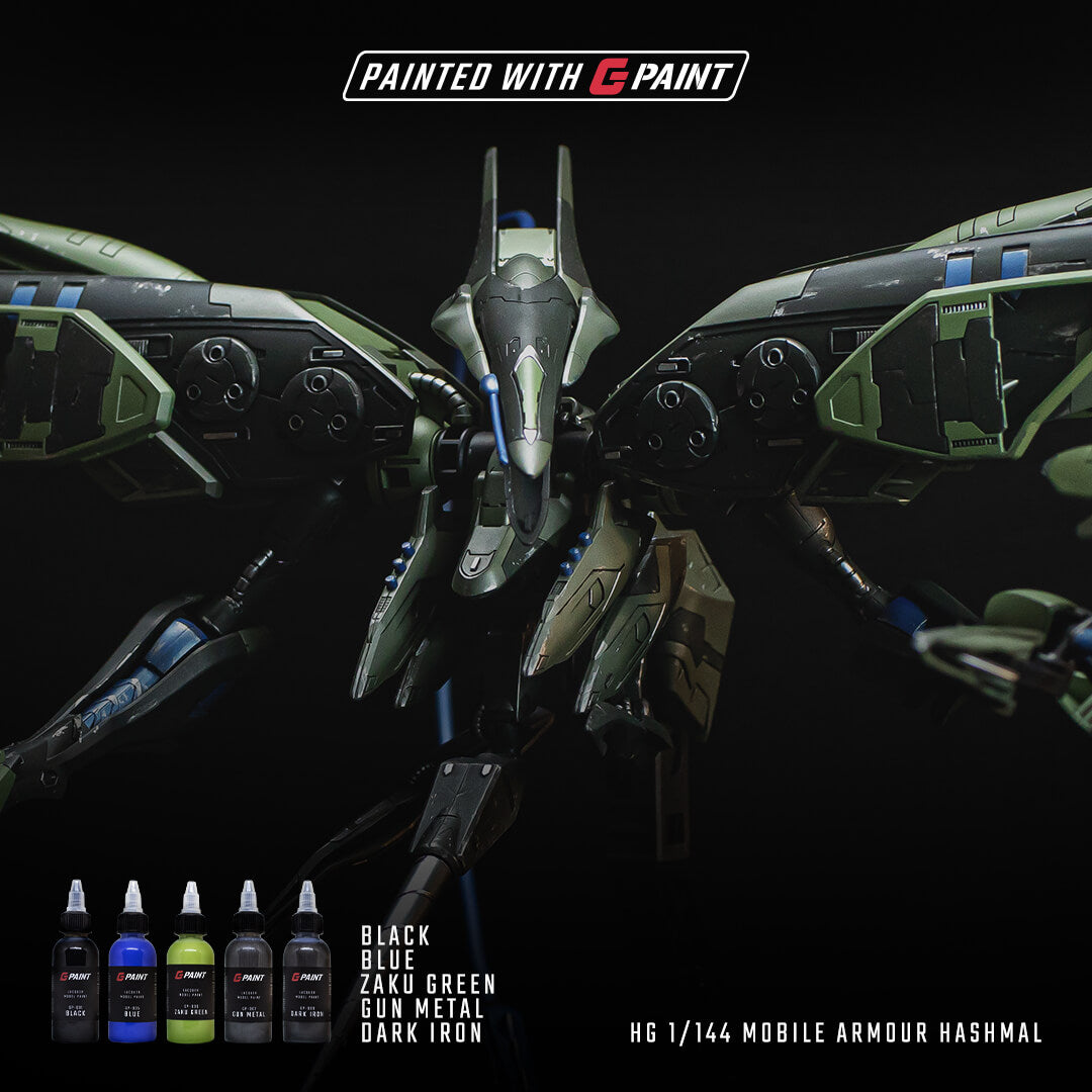 GPaint - GP-006 ZAKU GREEN (Gammel version)