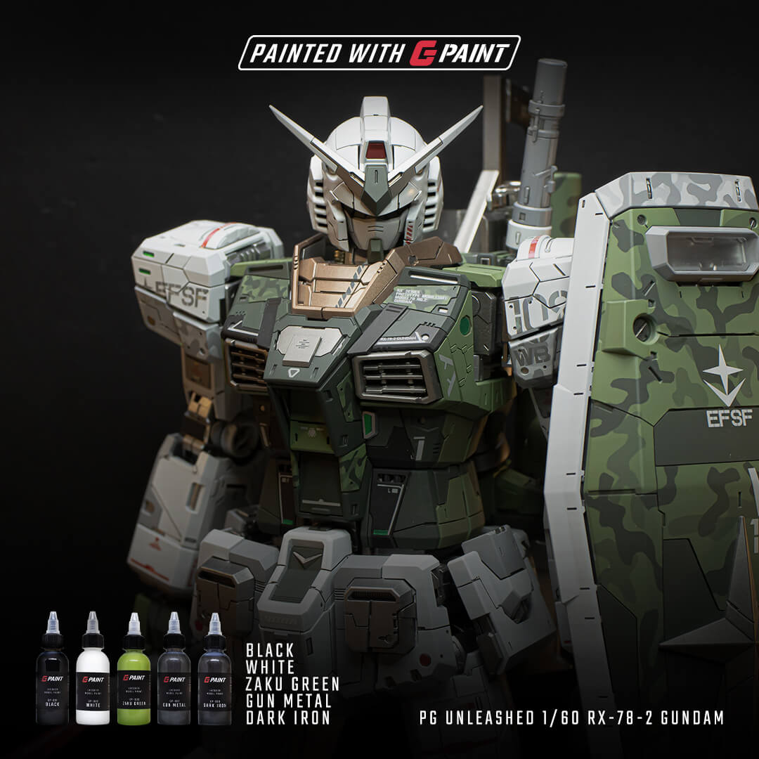 GPaint - GP-006 ZAKU GREEN (Gammel version)