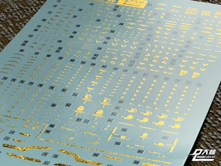 DL-Modellaufkleber – RG23 – RG Banshee Norn 1/144 Gold