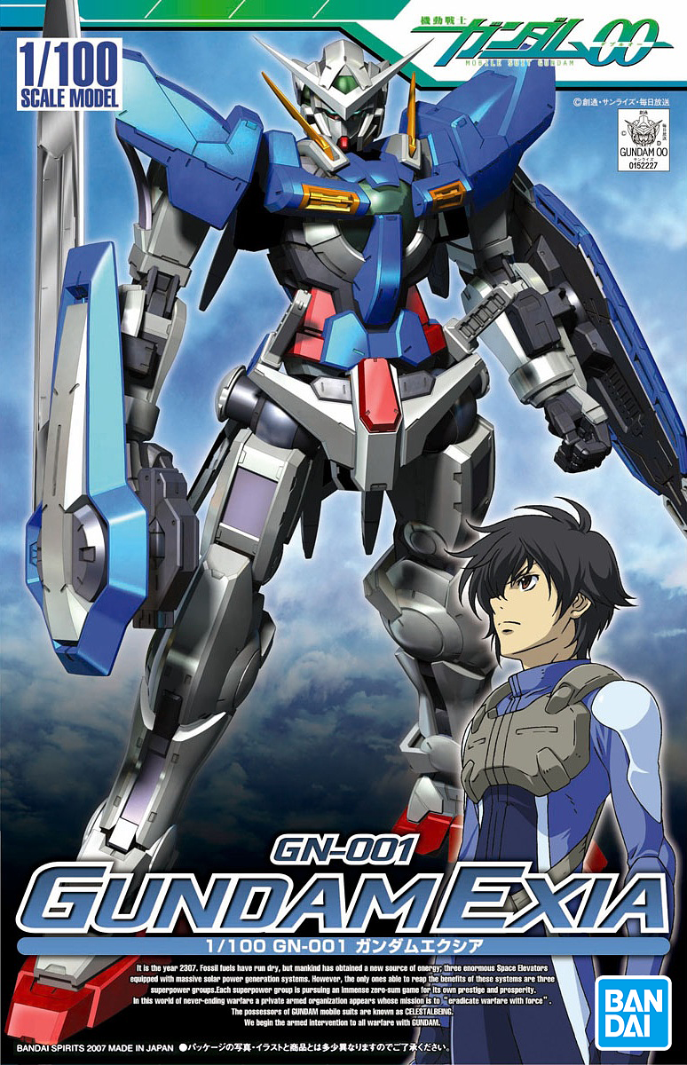 Modell im Maßstab 1:100 – GN-001 Gundam Exia