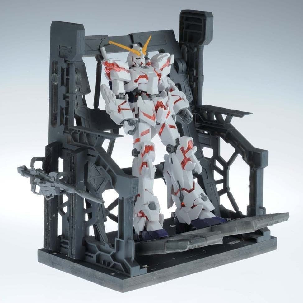 Gundam Action Base Builders Teilesystem Base 001 (Grau)