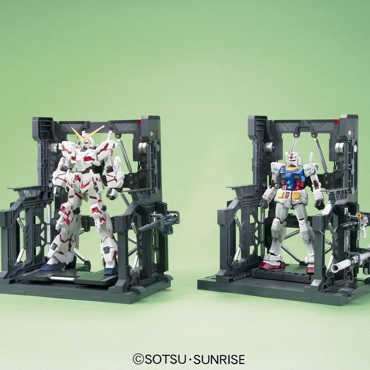Gundam Action Base Builders Teilesystem Base 001 (Grau)