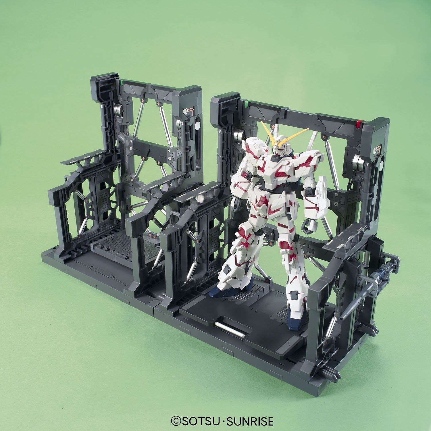 Gundam Action Base Builders Teilesystem Base 001 (Grau)