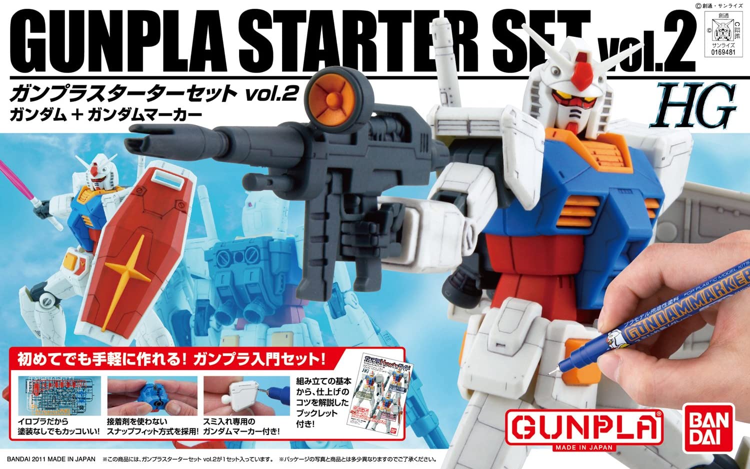 HG Gunpla Starterset Vol.2 1/144