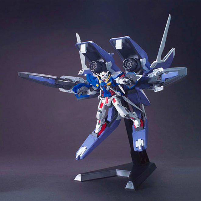 HG Gundam GN Arms Typ E + Gundam Exia (Trans-am-Modus) 1/144