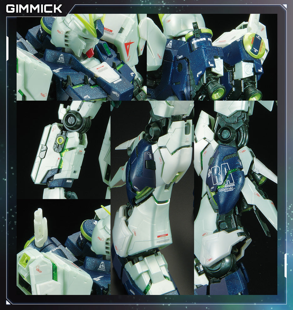 MG 1/100 GUNDAM SIDE-F Limited RX-93 νGundam Ver.Ka (Psychoframe-Aktivierungsbildfarbe)