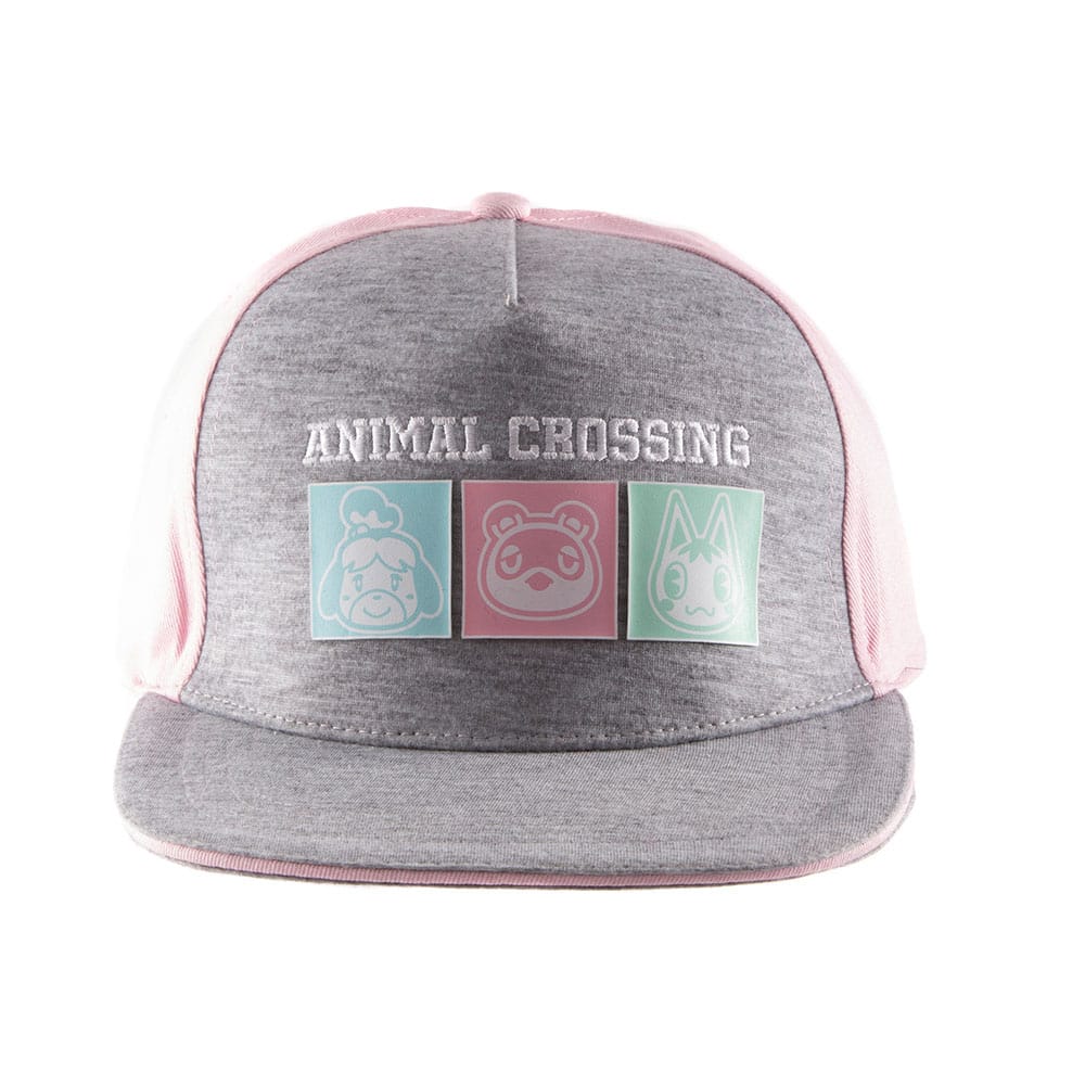 Animal Crossing Snapback Cap Pastellquadrate