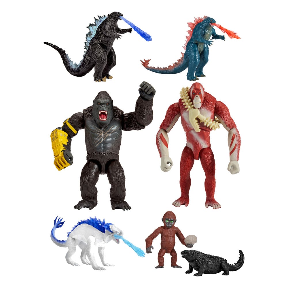 Godzilla x Kong The New Empire Actionfiguren Basisfiguren 15 cm Sortiment (8)