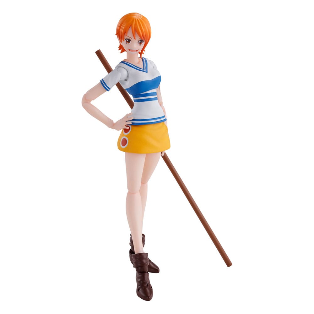 One Piece SH Figuarts Actionfigur Nami Romance Dawn 14 cm
