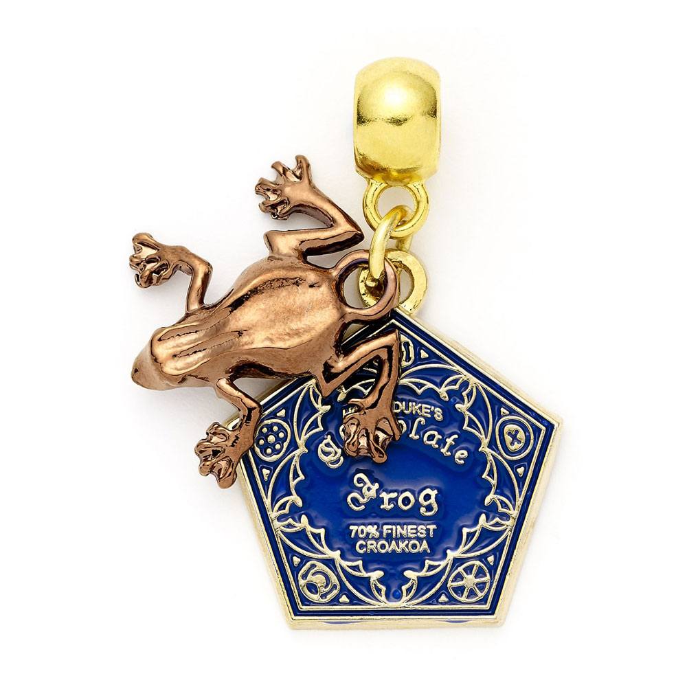 Harry Potter Charm Schokoladenfrosch (vergoldet)