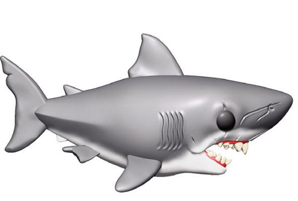Jaws Übergroßer POP! Filme Vinylfigur Jaws 15 cm