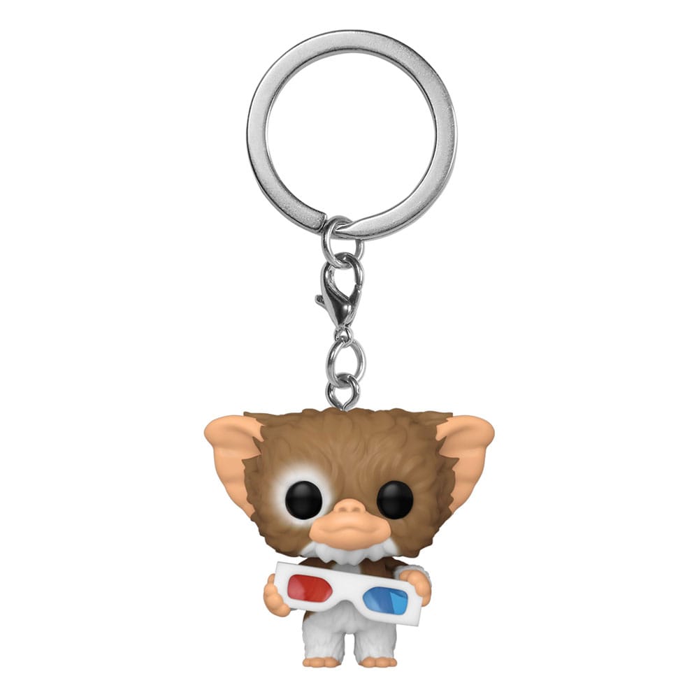 Gremlins Pocket POP! Vinyl-Schlüsselanhänger 4 cm Gizmo mit 3D-Brillen-Display (12)