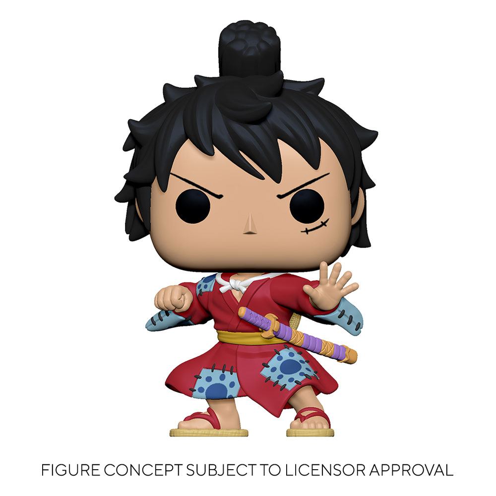 One Piece POP! Fernseh-Vinylfigur Ruffy im Kimono 9 cm