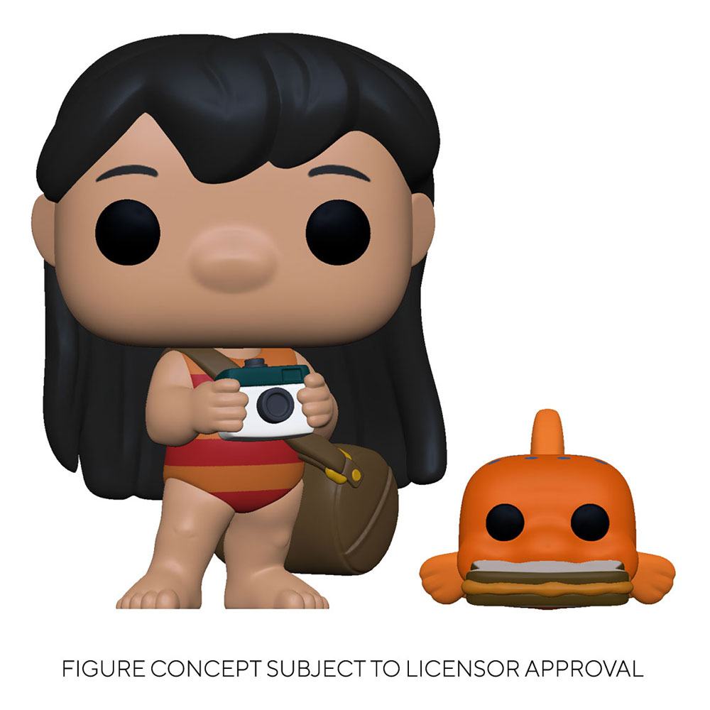 Lilo und Stitch POP! & Buddy Vinylfigur Lilo mit Pudge 9 cm