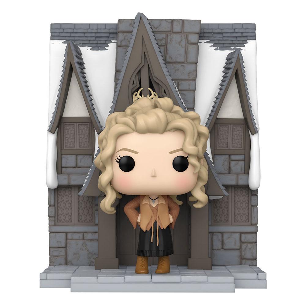Harry Potter – Kammer des Schreckens Jubiläums-POP! Deluxe Vinylfigur Hogsmeade – 3 Besenstiele mit Madam Rosmerta 9 cm