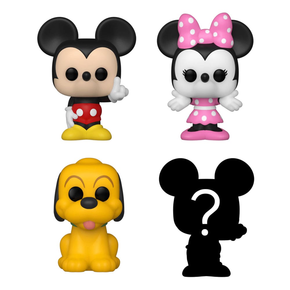 Disney Bitty POP! Vinylfigur 4er-Pack Mickey 2,5 cm