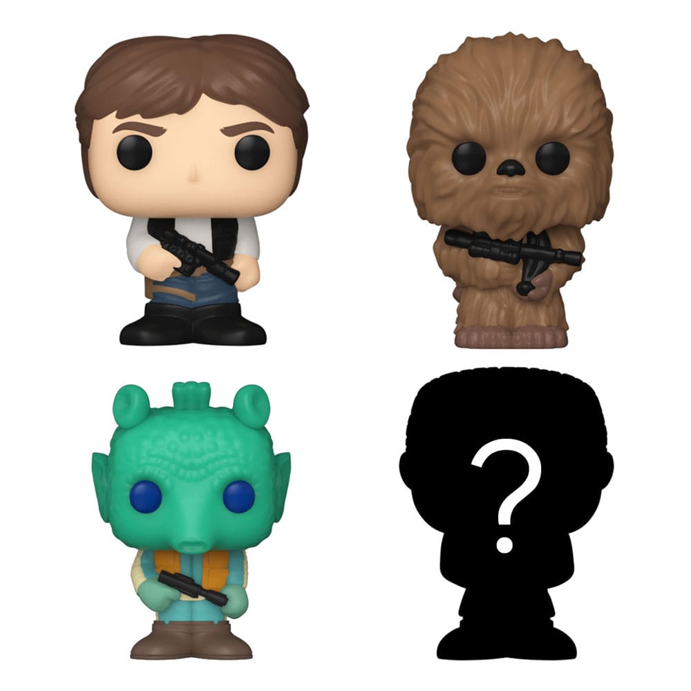 Star Wars Bitty POP! Vinylfigur 4er-Pack Han Solo 2,5 cm