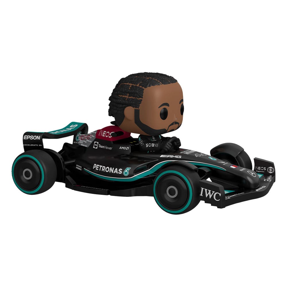 Formel 1 POP! Rides Super Deluxe Vinylfigur Mercedes Hamilton 15 cm