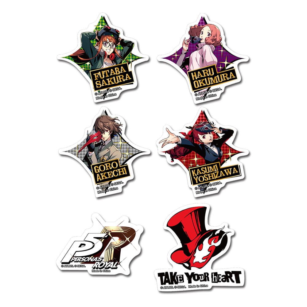 Persona 5 Royal Sticker-Set Gruppe #2