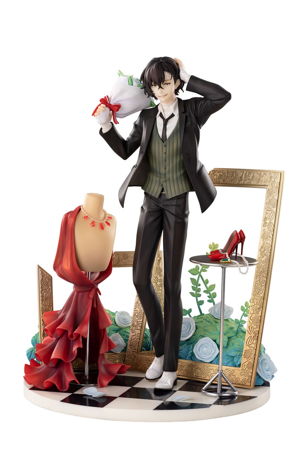Bungo Stray Dogs PVC Statue 1/8 Dazai Osamu Dress Up Ver. Deluxe-Edition 26 cm