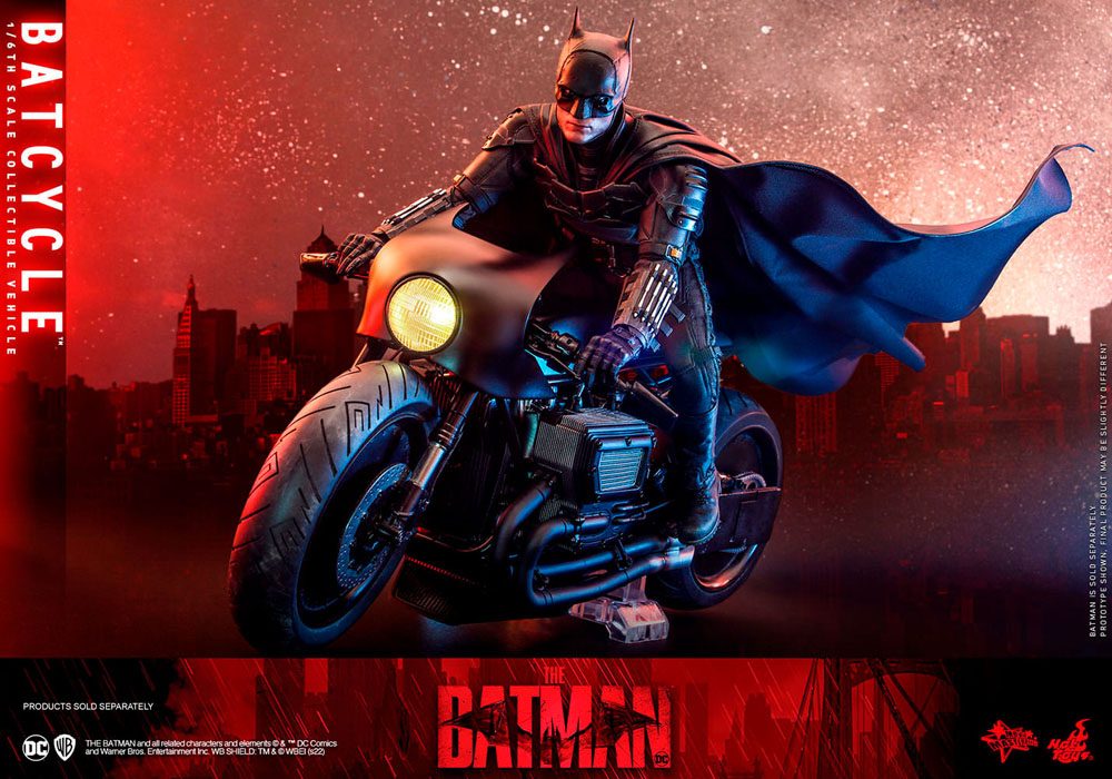 Die Batman Movie Masterpiece Actionfigur 1/6 Batcycle 42 cm