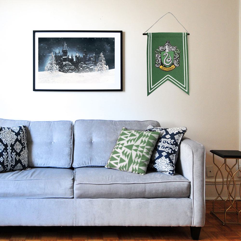 Harry Potter Wandbanner Slytherin 30 x 44 cm