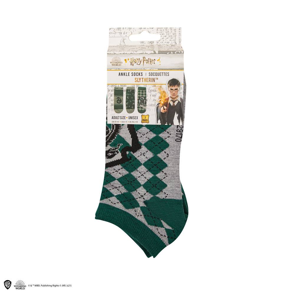 Harry Potter Söckchen 3er-Pack Slytherin