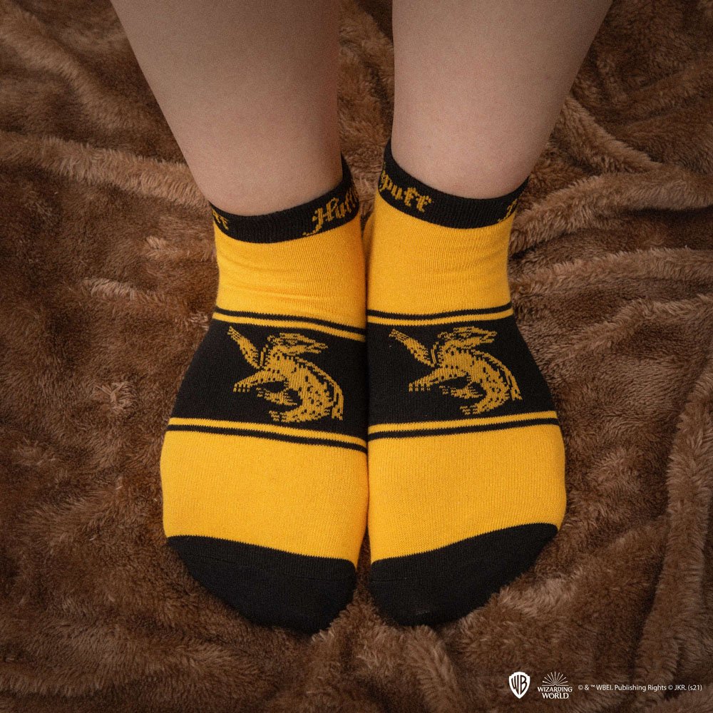 Harry Potter Söckchen 3er-Pack Hufflepuff