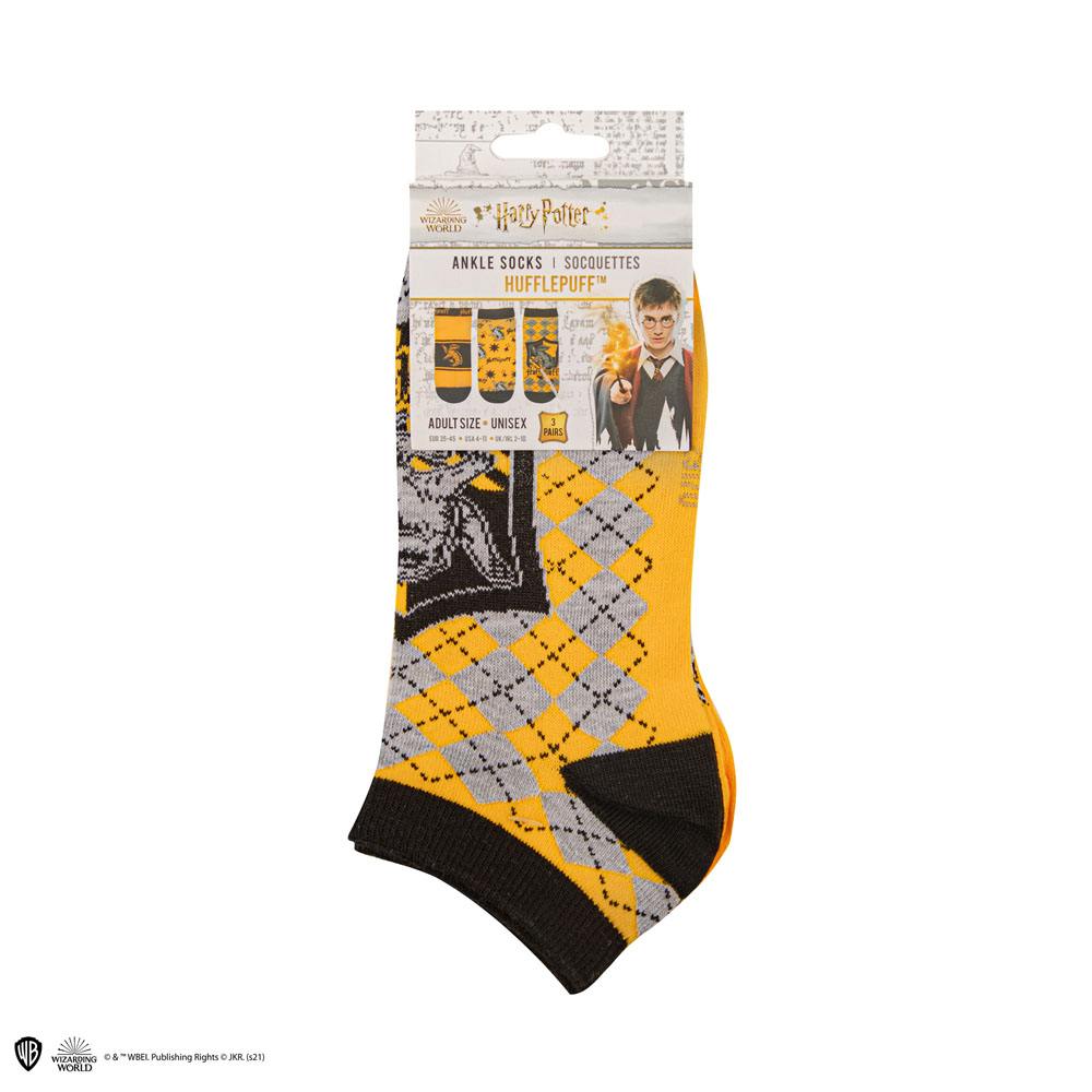 Harry Potter Söckchen 3er-Pack Hufflepuff