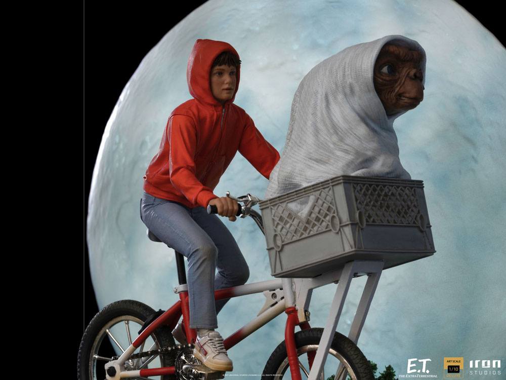 ET the Extra-Terrestrial Deluxe Art Scale Statue 1/10 ET & Elliot 27 cm