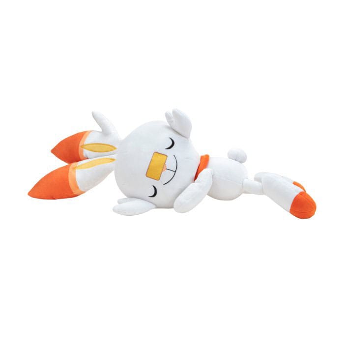 Pokémon Plüschfigur Schlafender Scorbunny 45 cm