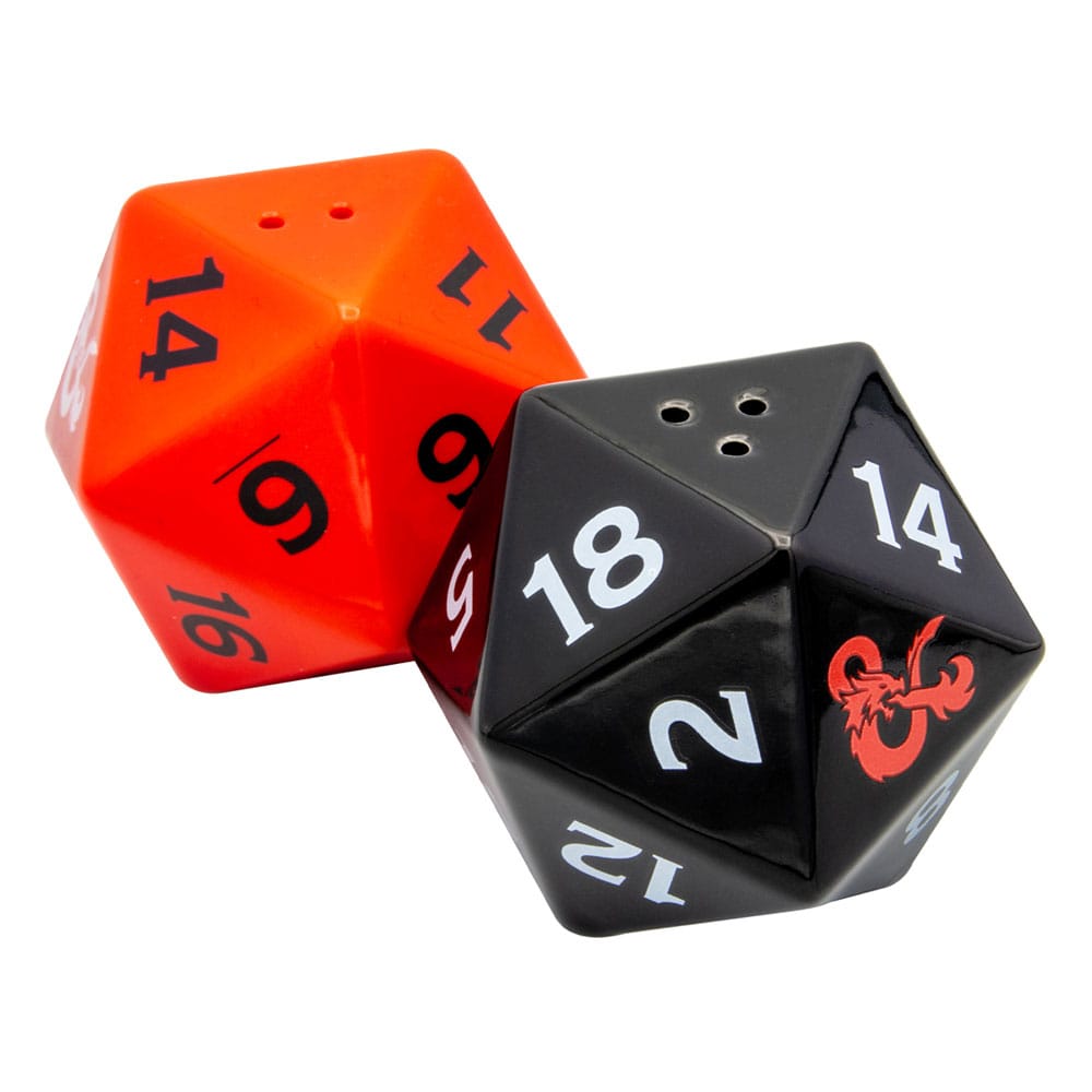 Dungeons & Dragons 3D-Salz- und Pfefferstreuer-Würfel
