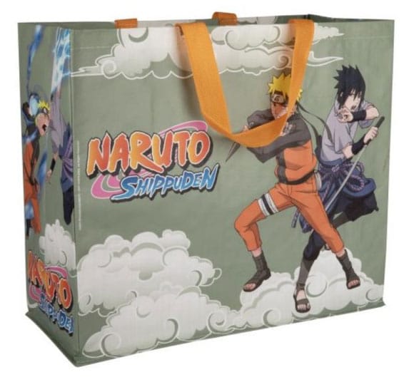 Naruto Shippuden Einkaufstasche Grau