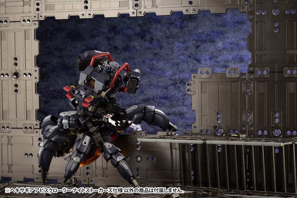 Hexa Gear Plastikmodellbausatz 1/24 Abysscrawler Night Stalkers Ver. Bonus-Edition 15 cm