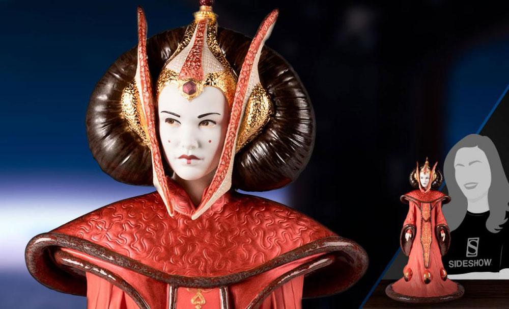 Star Wars Porzellanstatue Königin Amidala im Thronsaal 55 cm