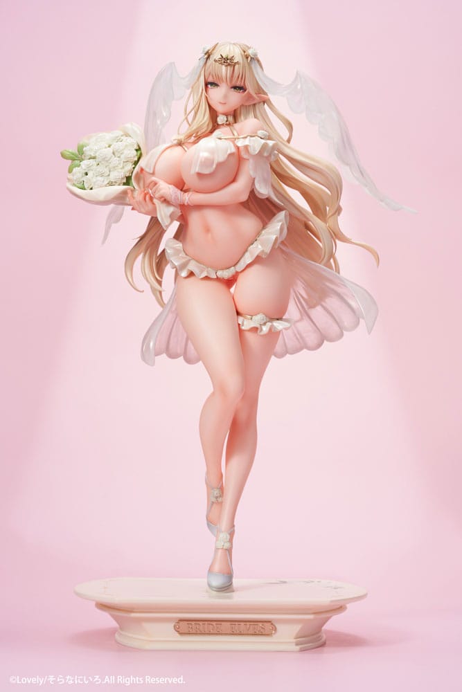 Originalcharakter PVC 1/5,5 Wife Erof Illustriert von Sora Nani Iro 32 cm
